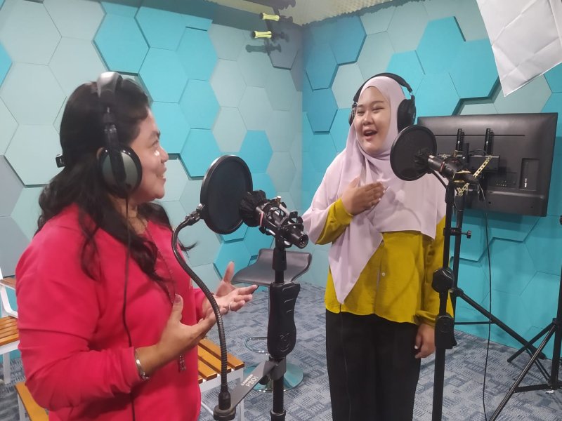 Member KVDAI saat mengisi suara./Harian Jogja-Sirojul Khafid
