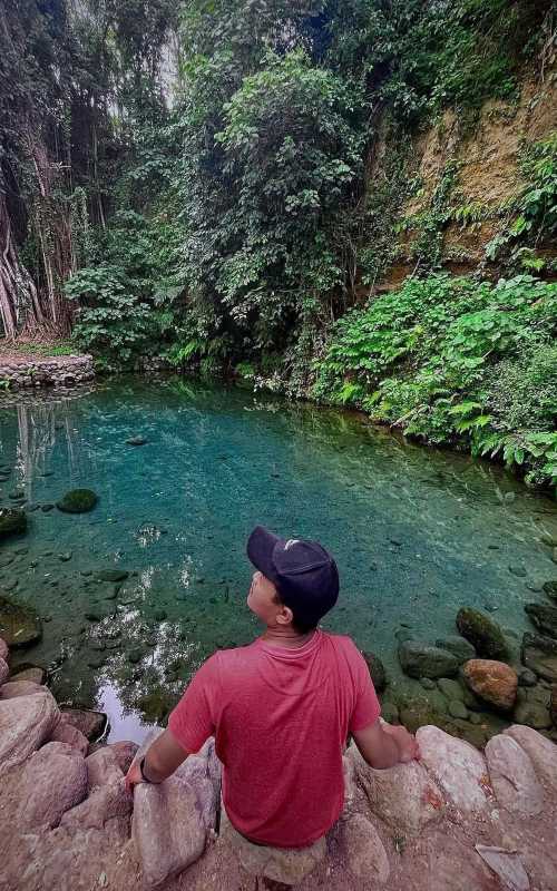 Umbul Kroman, salah satu spot alternatif yang ada di sekitar Embung Mranggen./Instagram @klateninfo.id