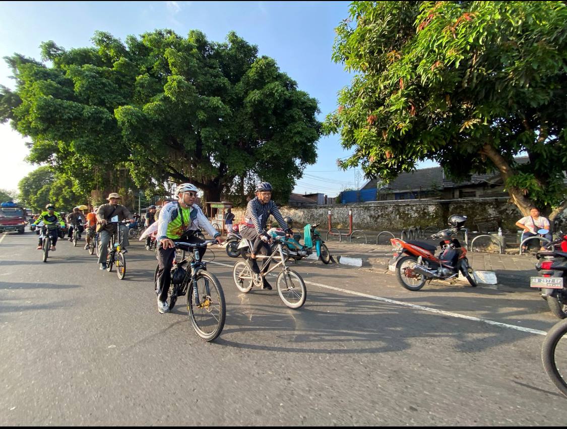 Kegiatan bersepeda