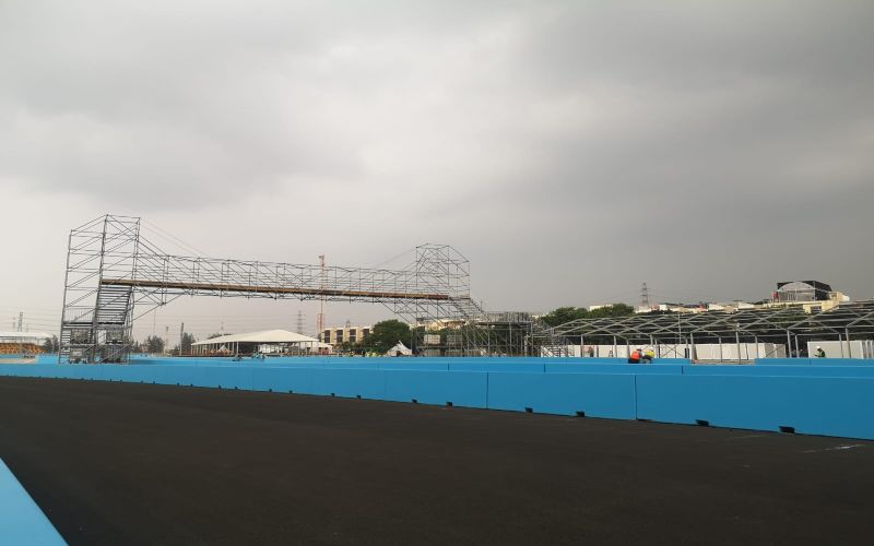 Kondisi Lintasan Sirkuit Formula E./JIBI