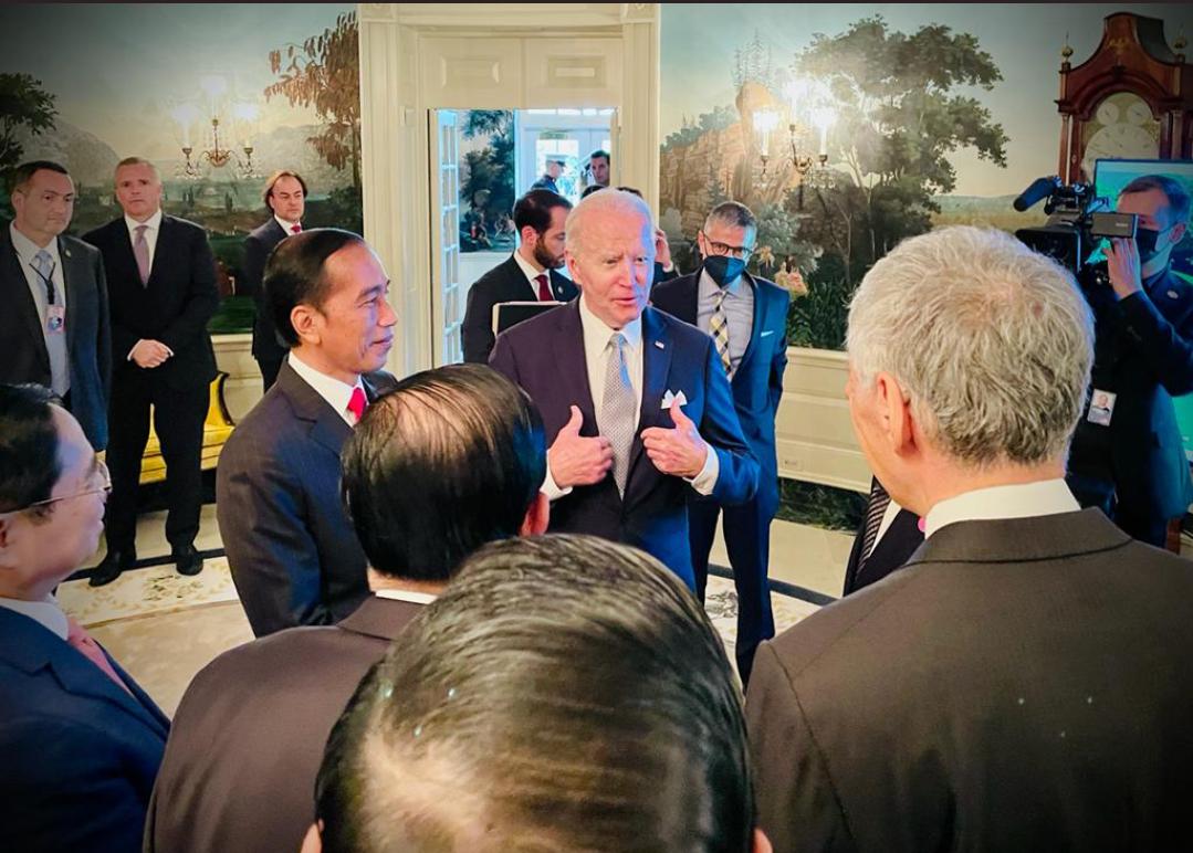 Jokowi biden