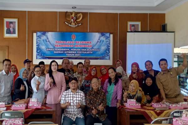 Sosialisasi beasiswa pendidikan menengah./Istimewa