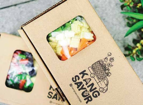 Salah satu produk Kang Sayur. (Istimewa)