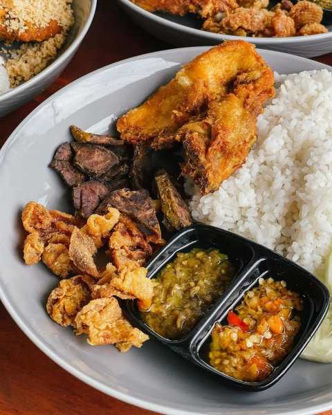 Sego kulit pak sabar./Instagram @segokulitpaksabar