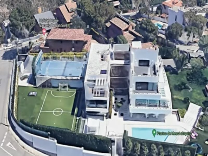 Properti Messi di Barcelona./Youtube